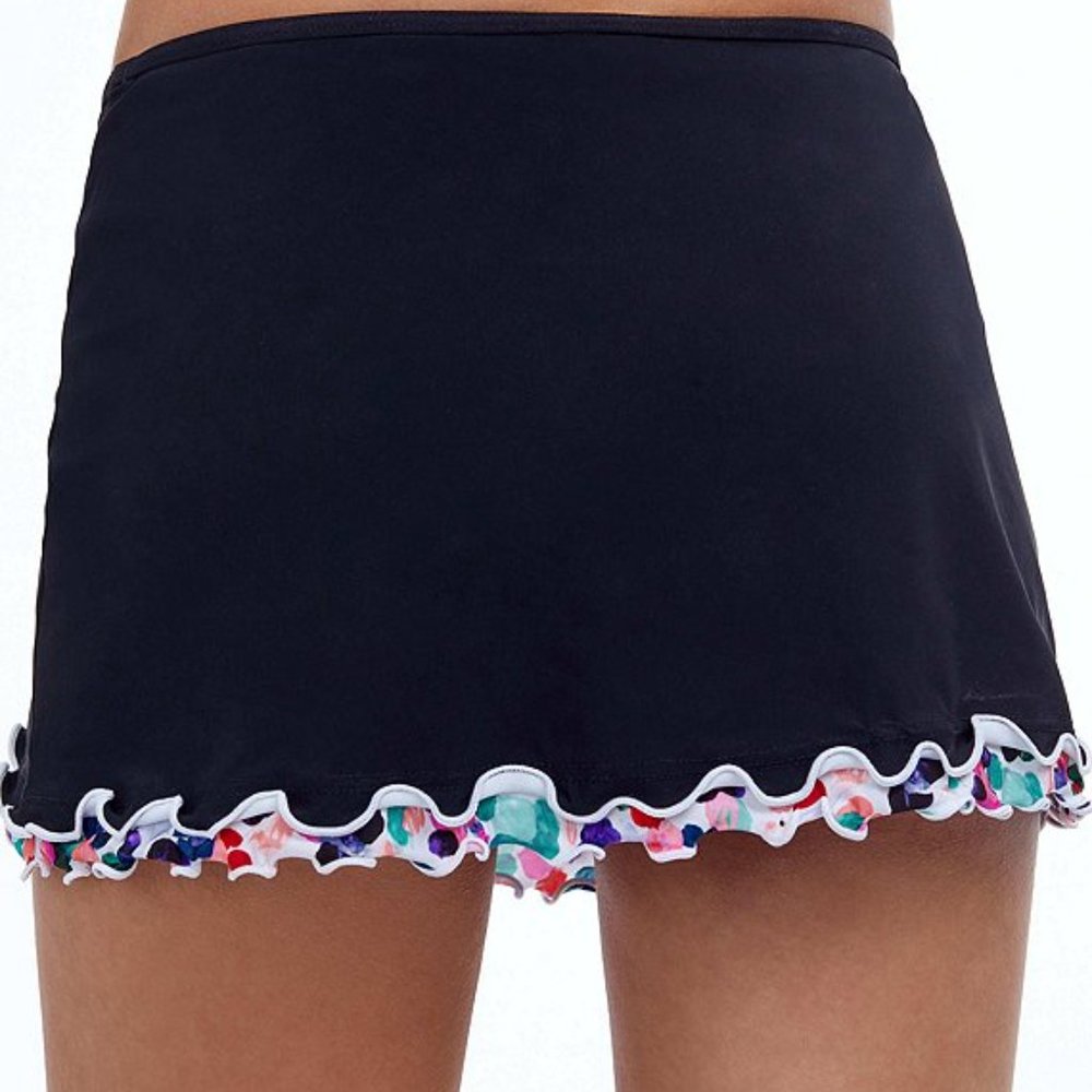 Profile by Gottex Side Slit Cinch Swim Skirt 16 - Picture 2 of 3
